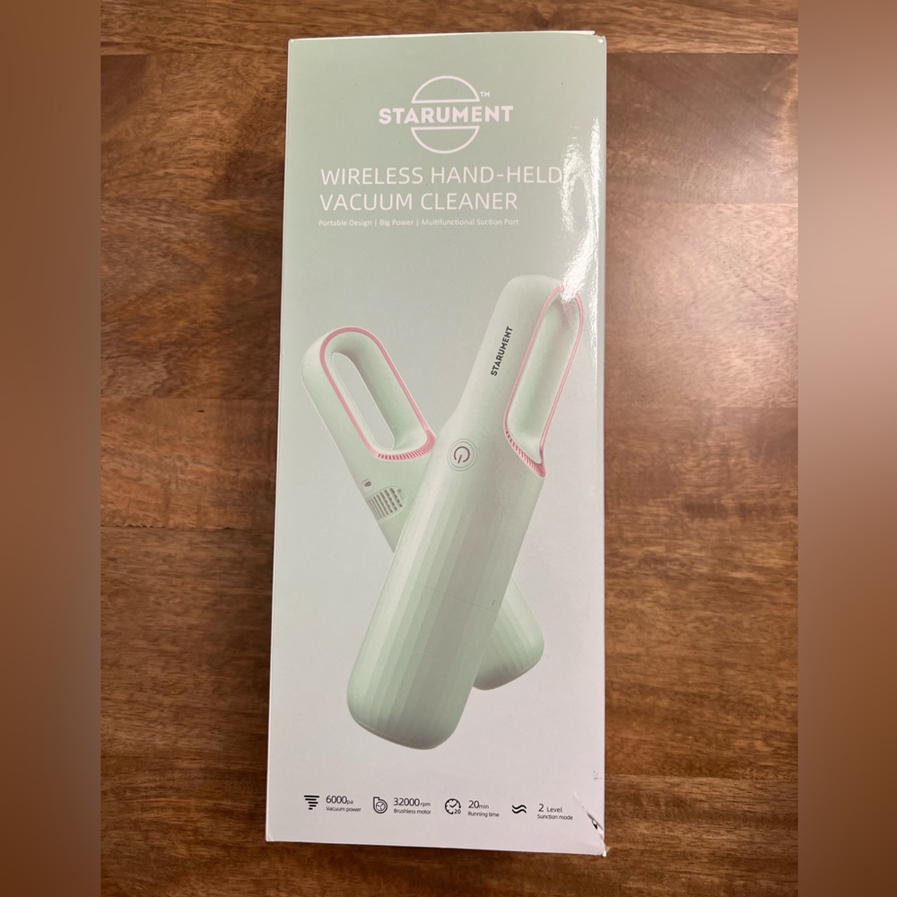 Wireless Hand-Held Vacuum Cleaner